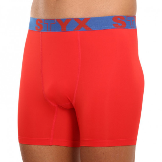 Boxer funzionali da uomo Styx rosso (W965)