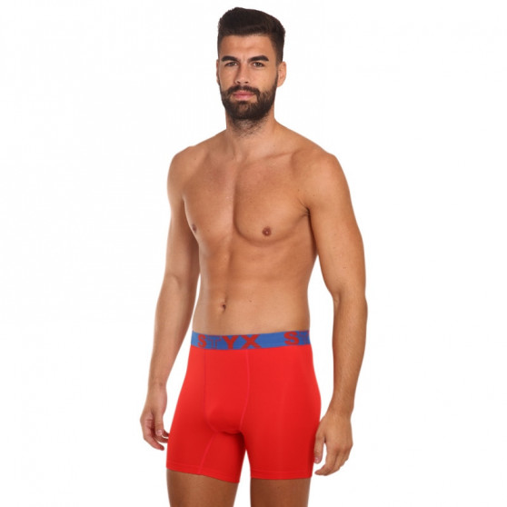 Boxer funzionali da uomo Styx rosso (W965)