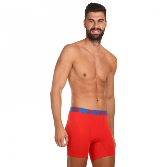 Boxer funzionali da uomo Styx rosso (W965)