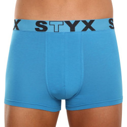 Boxer da uomo Styx sport elastico blu chiaro (G969)