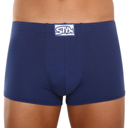 Boxer da uomo Styx classico elastico blu (Q968)