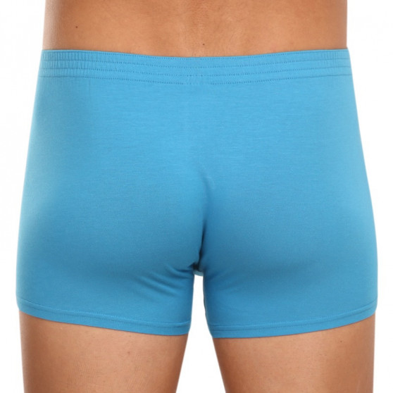 Boxer da uomo Styx classico elastico blu (Q969)