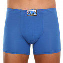 Boxer uomo Styx lungo classico elastico blu (F967)