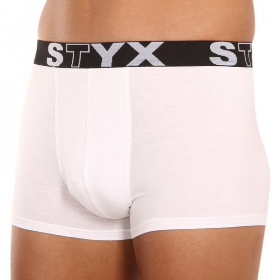 Boxer uomo Styx sport elastico bianco (G1061)