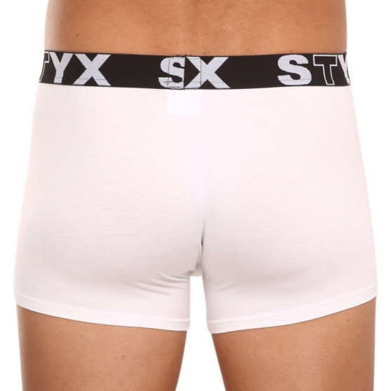 Boxer uomo Styx sport elastico bianco (G1061)