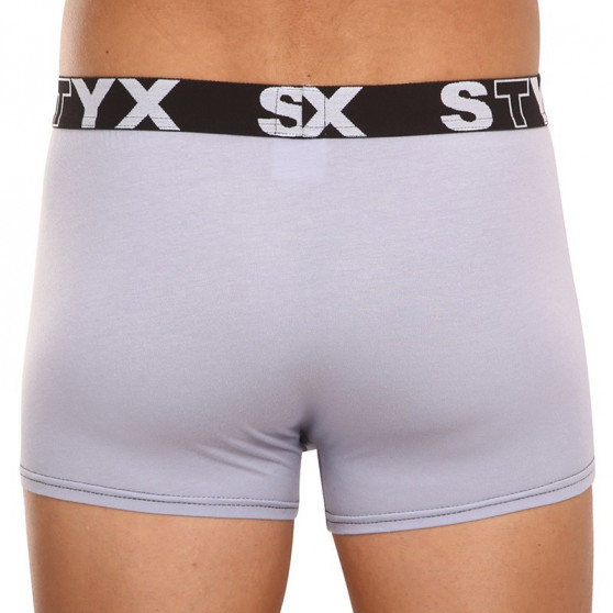 Boxer uomo Styx sport elastico grigio chiaro (G1062)