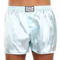 Boxer da uomo Styx classic elastic satin light blue (C688)