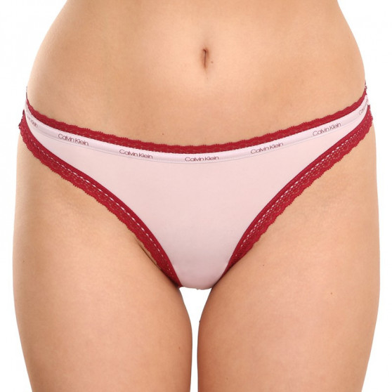 3PACK mutandine donna Calvin Klein multicolore (QD3804E-W4Z)