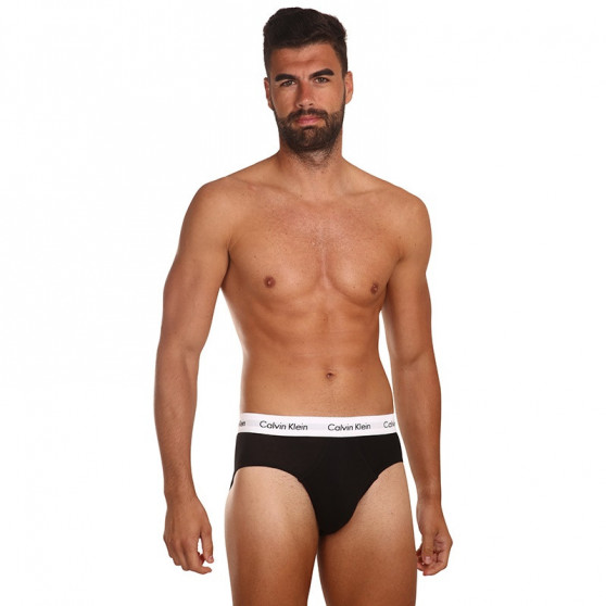 3PACK slip uomo Calvin Klein nero (U2661G-001)