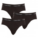 3PACK slip uomo Calvin Klein nero (U2661G-XWB)