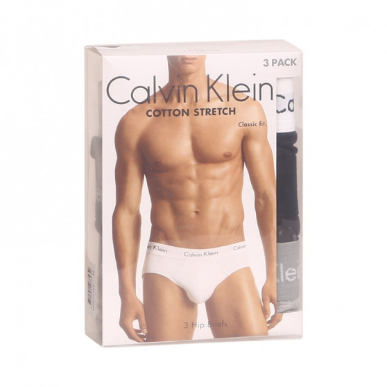 3PACK slip uomo Calvin Klein multicolore (U2661G-YKS)