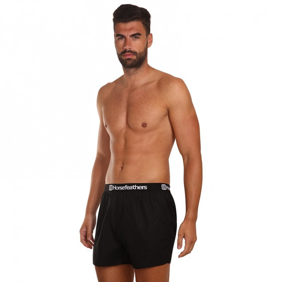 3PACK Boxer da uomo Horsefeathers Frazier nero (AM096A)