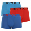 3PACK boxer uomo Styx sport elastico multicolore (G9676964)