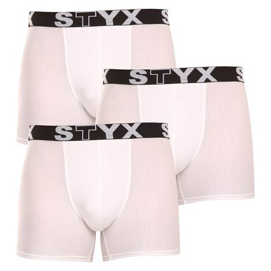 3PACK boxer uomo Styx lungo sportivo elastico (U10616161)