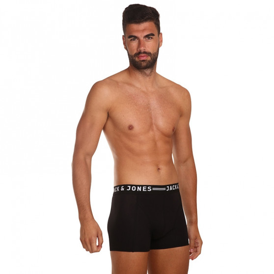 3PACK boxer da uomo Jack and Jones nero (12081832 - black/black)