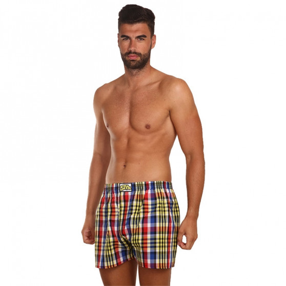 3PACK Boxer da uomo Styx classic elastic multi-color (A8333840)