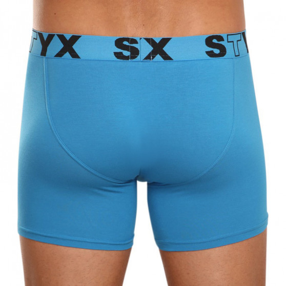 3PACK boxer uomo Styx lungo sportivo elastico multicolore (U9696167)