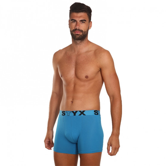 3PACK boxer uomo Styx lungo sportivo elastico multicolore (U9696167)