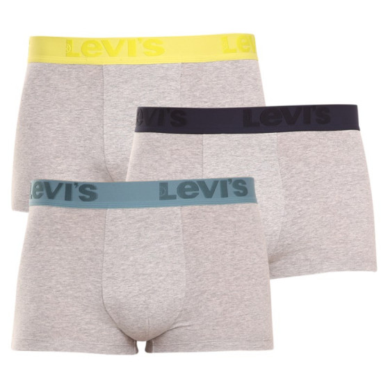 3PACK boxer uomo Levis grigio (905042001 015)