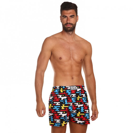 3PACK Boxer da uomo Styx art classic rubber multicolore (A11545657)