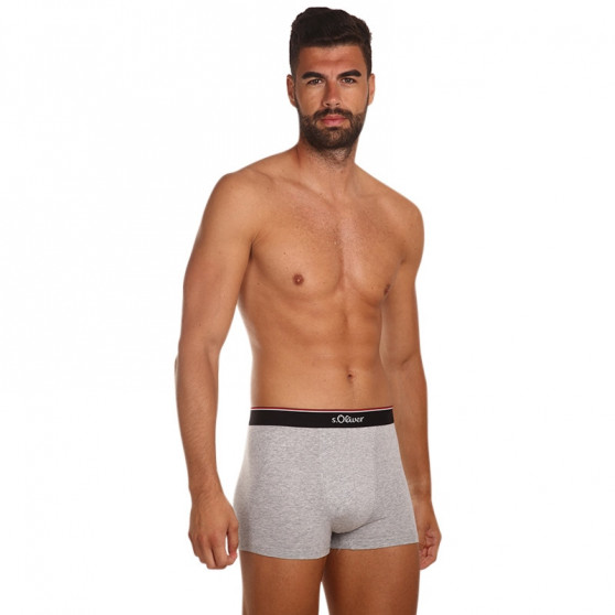 3PACK Boxer da uomo S.Oliver multicolore (JH-35B-84225411)