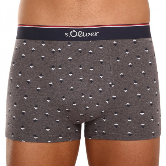 3PACK Boxer da uomo S.Oliver multicolore (JH-35B-35256441)