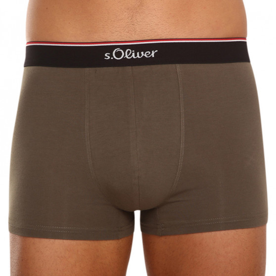 3PACK Boxer da uomo S.Oliver multicolore (JH-35B-11393424)