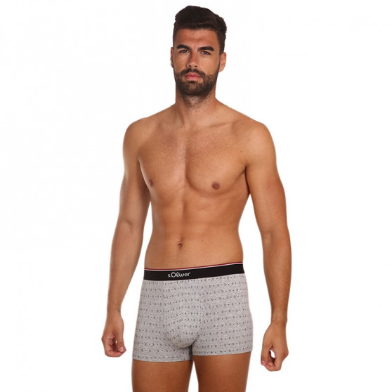 3PACK Boxer da uomo S.Oliver multicolore (JH-35B-11393424)