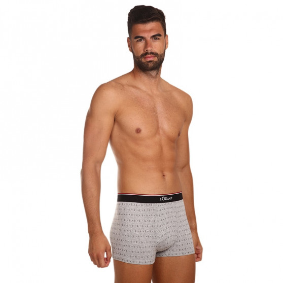 3PACK Boxer da uomo S.Oliver multicolore (JH-35B-11393424)