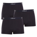 3PACK boxer uomo S.Oliver blu scuro (JH-34B-31184142)