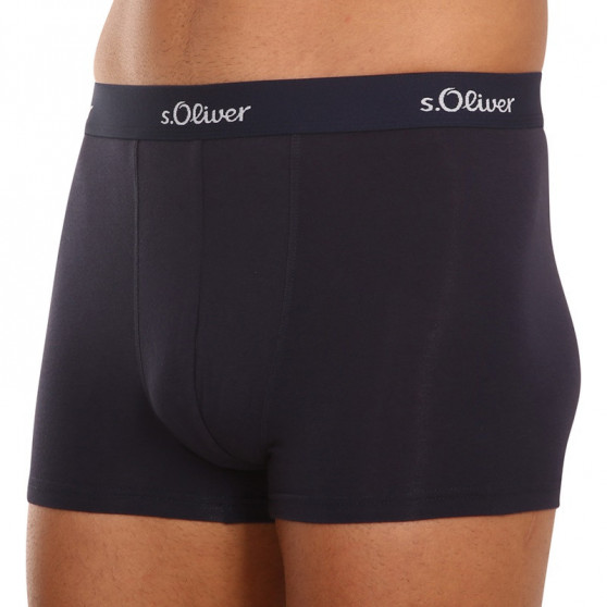 3PACK boxer uomo S.Oliver blu scuro (JH-34B-31184142)