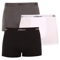 3PACK Boxer da uomo S.Oliver multicolore (JH-34B-23757453)