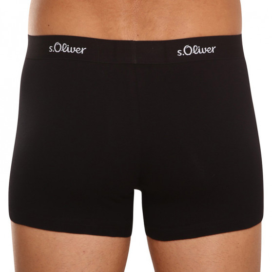 3PACK boxer uomo S.Oliver nero (JH-34B-31395507)