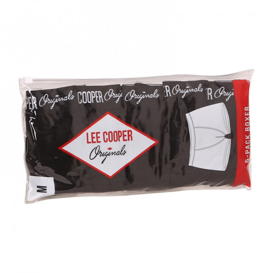 5PACK boxer da uomo Lee Cooper nero (LCU3200709A-1410366)