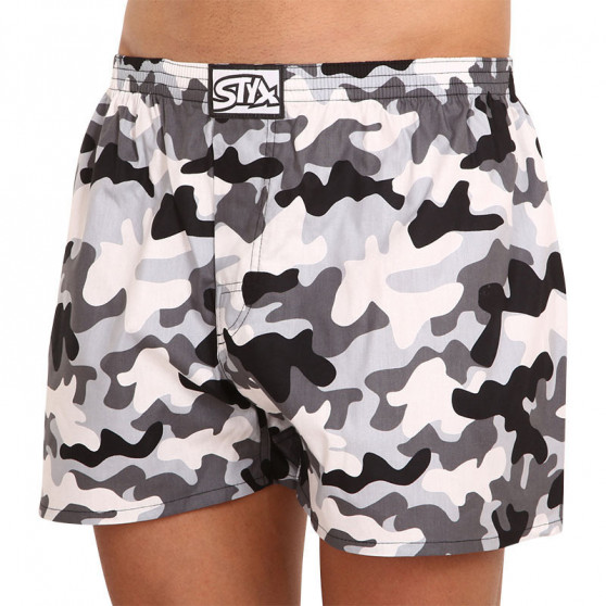 Boxer da uomo Styx art classic rubber oversize camouflage (E1457)