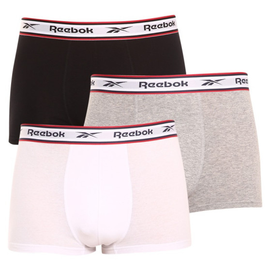 3PACK Boxer da uomo Reebok Barlow multicolore (U5_C8265_RBK_S3PKB)