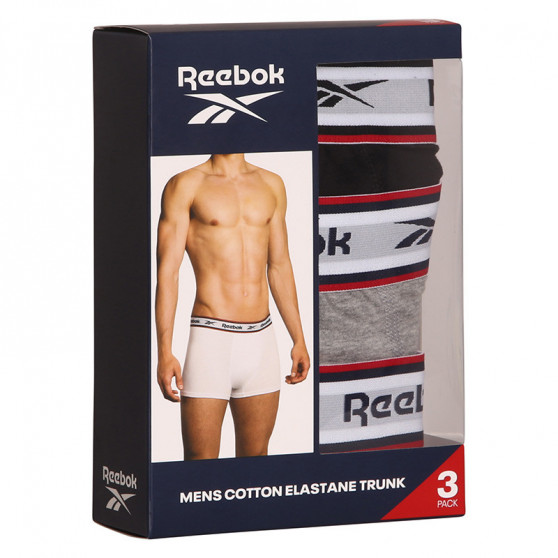 3PACK Boxer da uomo Reebok Barlow multicolore (U5_C8265_RBK_S3PKB)