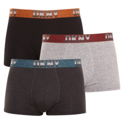 3PACK Boxer uomo DKNY Bellevue multicolore (U5_6654_DKY_3PKA)