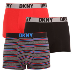 3PACK Boxer da uomo DKNY Elkins multicolore (U5_6659_DKY_3PKA)