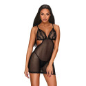 Set donna Obsessive nero (Millagro chemise)