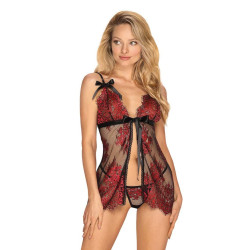 Set donna Obsessive multicolore (Redessia babydoll)