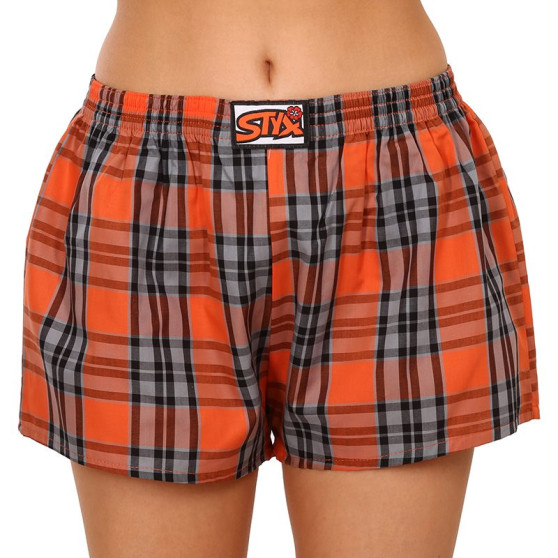 Boxer da donna Styx classici elasticizzati multicolore (K926)