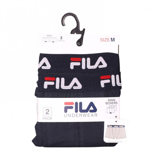 2PACK boxer uomo Fila blu (FU5142/2-321)