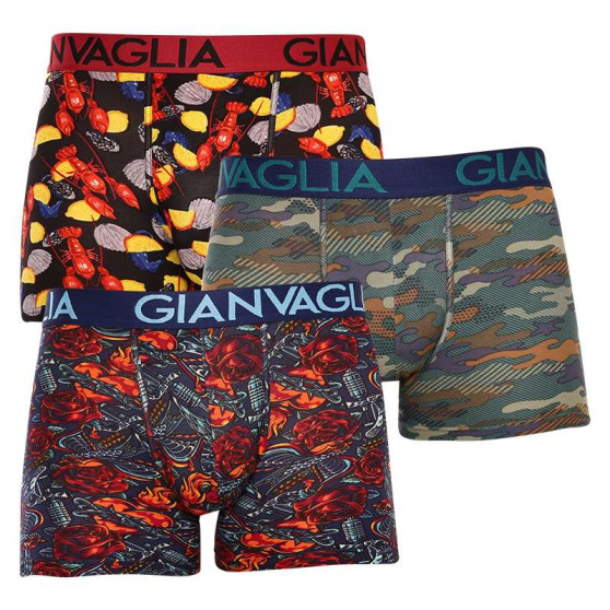 3PACK boxer uomo Gianvaglia multicolore (GVG-5506)