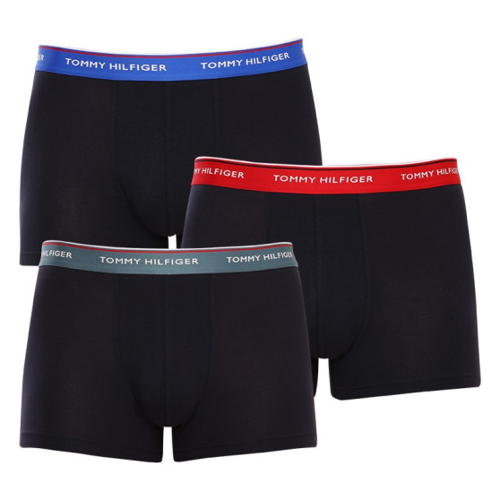 3PACK boxer uomo Tommy Hilfiger blu scuro (UM0UM01642 0SN)