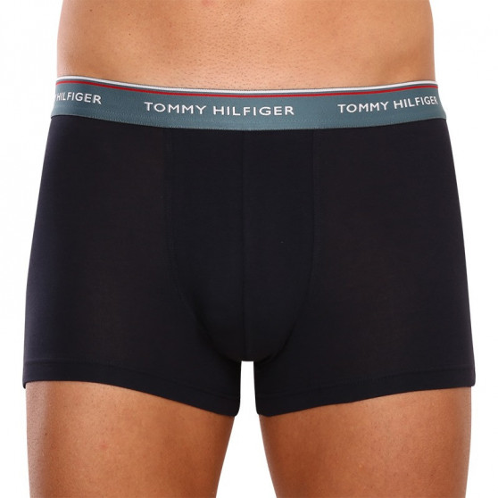 3PACK boxer uomo Tommy Hilfiger blu scuro (UM0UM01642 0SN)