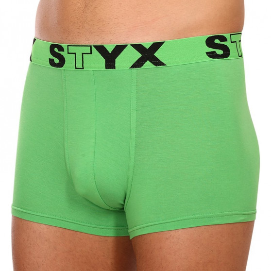 Boxer uomo Styx sport elastico verde (G1069)