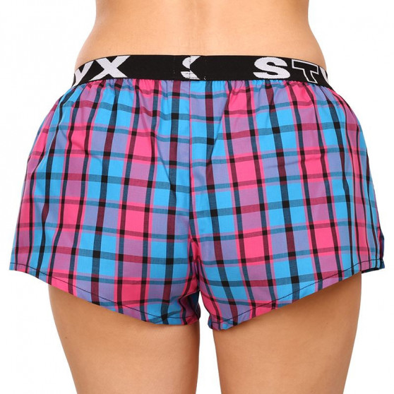 Boxer da donna Styx sportivi elasticizzati multicolore (T934)