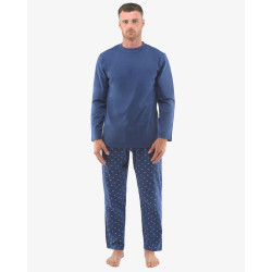 Pigiama uomo Gino oversize blu (79129)