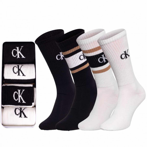 4PACK calze da uomo Calvin Klein multicolore (701219837 001)